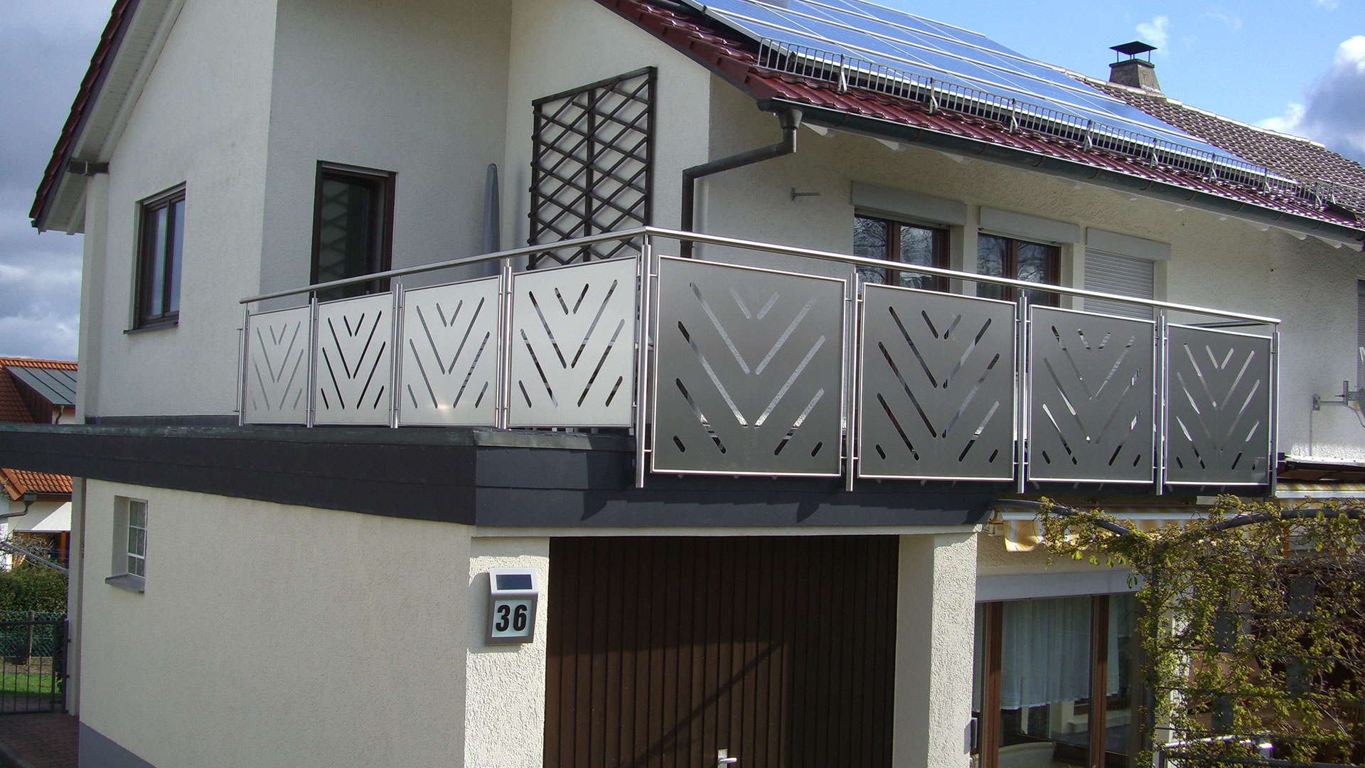 Balkon mit Blechplatten individuell in Göppingen