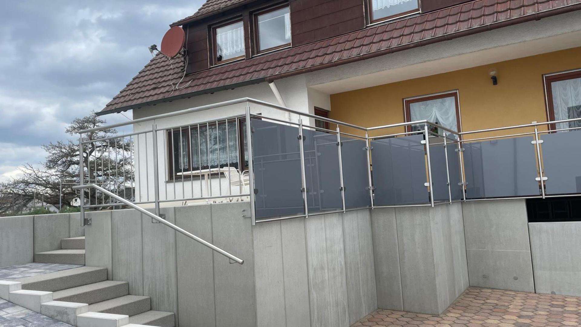 Edelstahl – Gelaender 45 Edelstahl – Gelaender 45