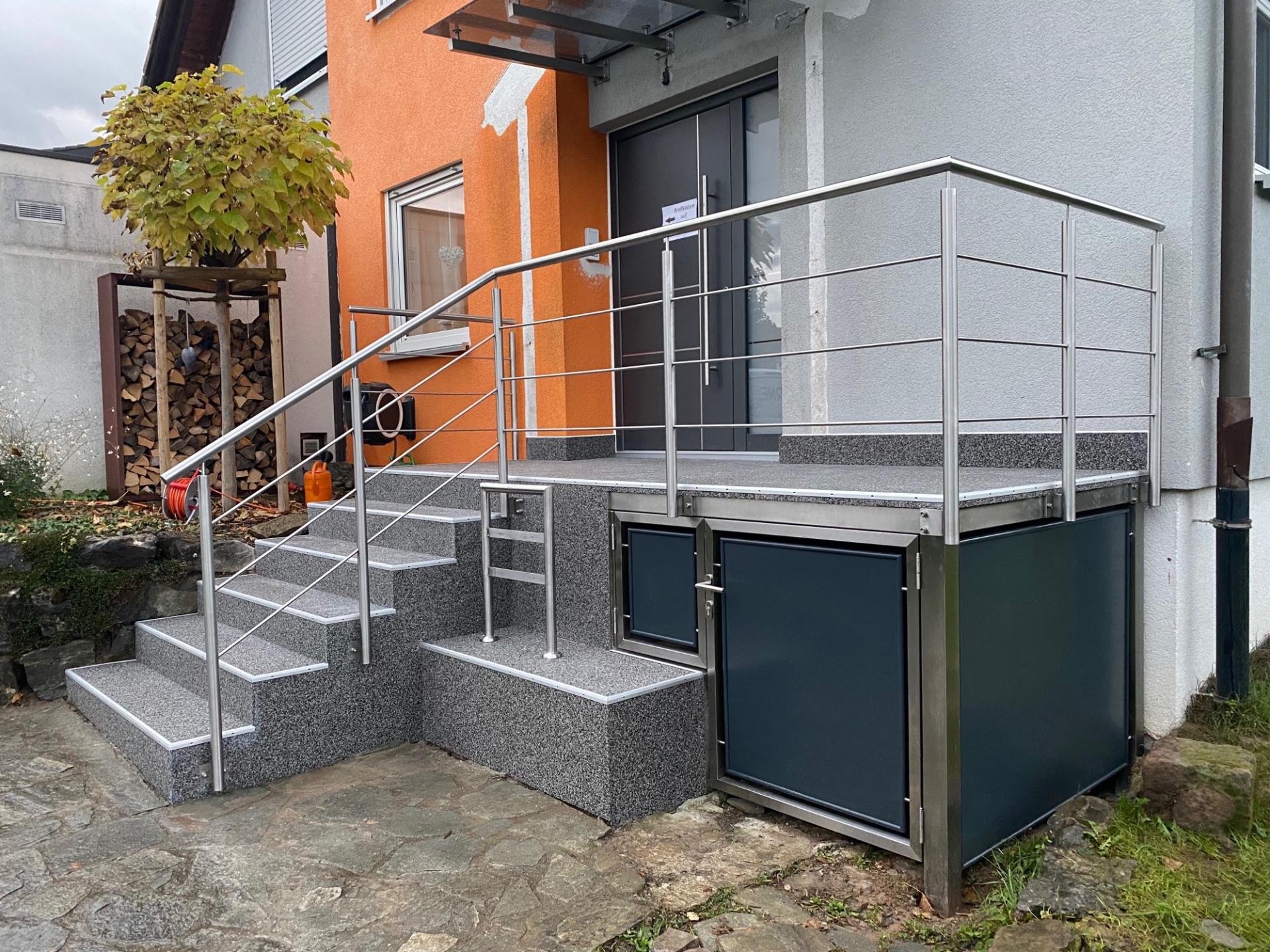 Edelstahl – Gelaender 66 Edelstahl – Gelaender 66