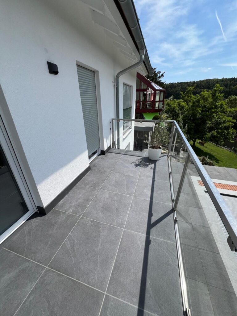 Klick Feinsteinfliesen 4 balkon bau Nürtingen
